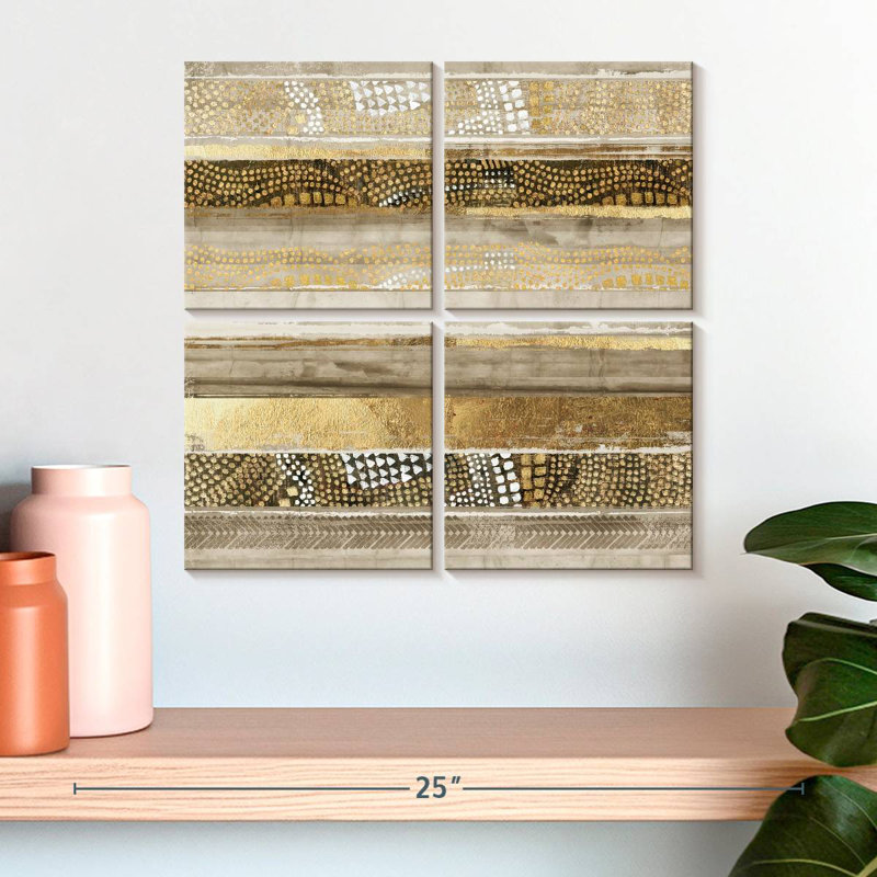 Elephant Stock Klimt Stripes | Wayfair